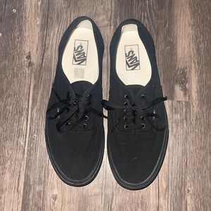 All Black Vans Size 11